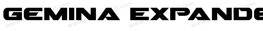Gemina Expanded Ital字体转换